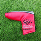 SCOTTY CAMERON DESIGN STUDIO STYLE PUTTER BLADE HEADCOVER VERYGOOD