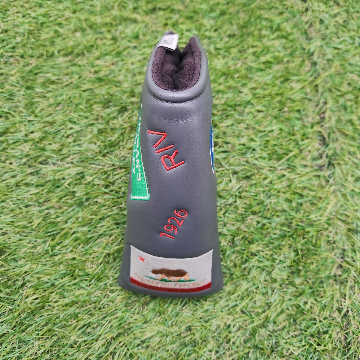 PRG CALIFORNIA REPUBLIC BLADE PUTTER HEADCOVER GOOD