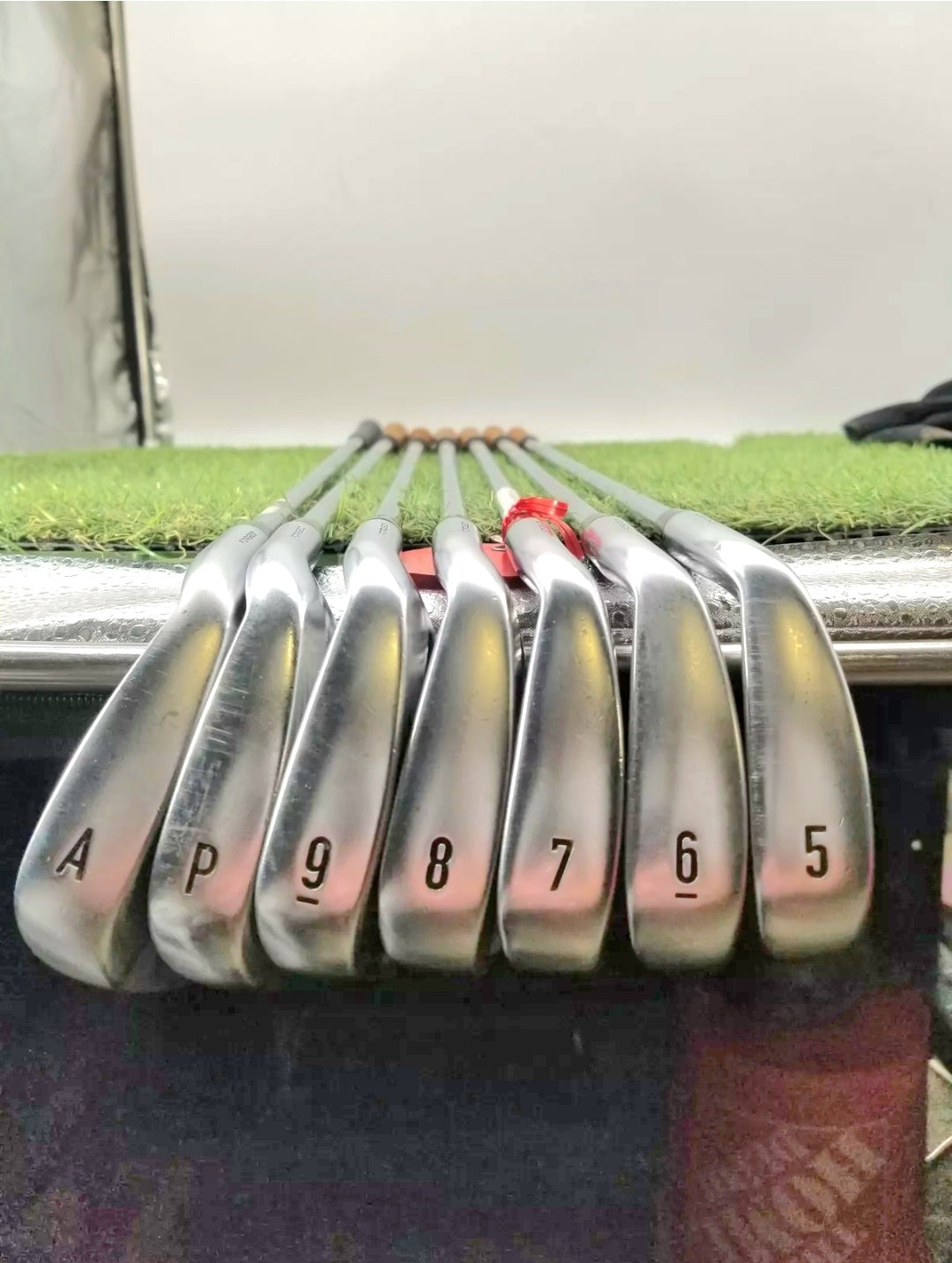 2021 CALLAWAY APEX DCB 21 IRON SET 5-PW,AW REGULAR TT ELEVATE 85 GOOD