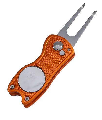 SWITCHBLADE DIVOT TOOL AND BALL MARKER