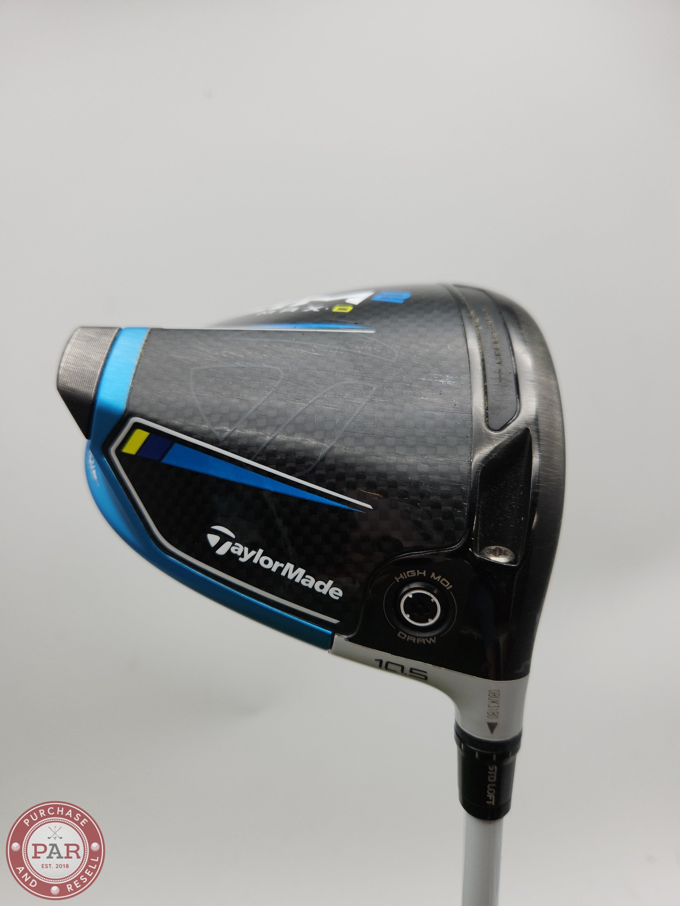 2021 TAYLORMADE SIM2 MAX D DRIVER 10.5* REG FUJI AIR SPEEDER 45