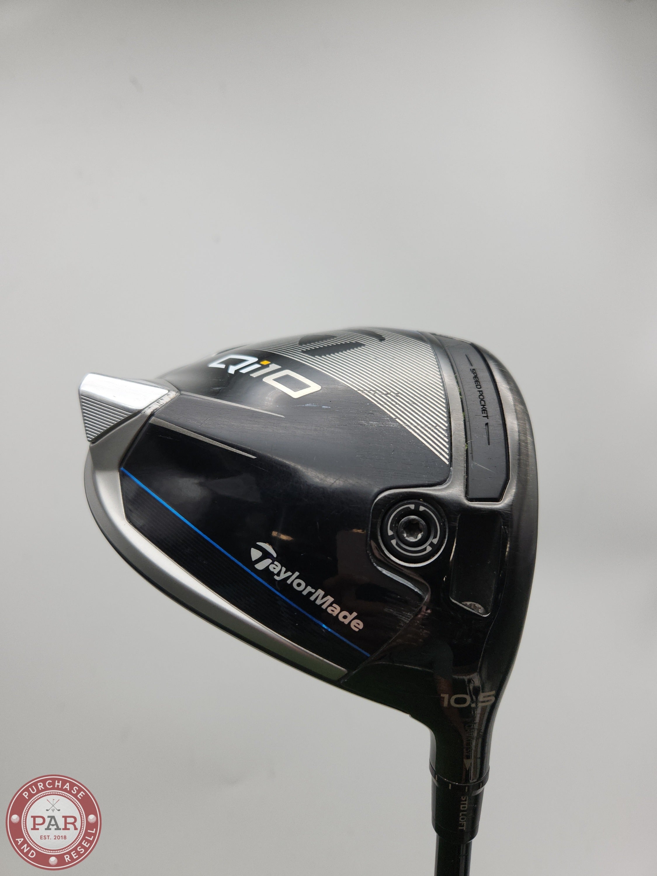 2024 TAYLORMADE QI10 DRIVER 10.5* REG FUJI VENTUS BLUE TR 5-R +HC