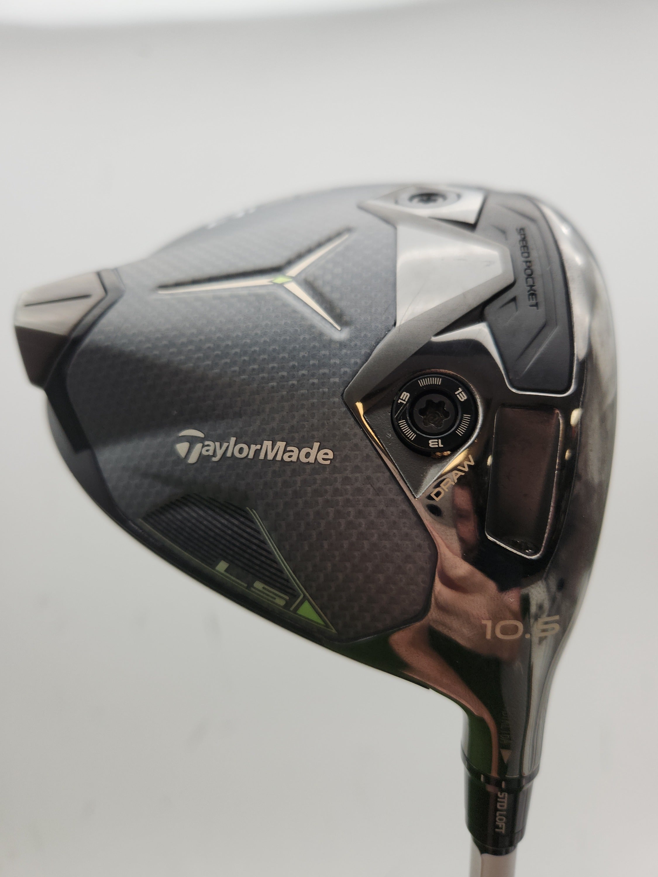 2025 TAYLORMADE QI35 LS DRIVER 10.5* REG MITSU KAILI RED 60 DEMO
