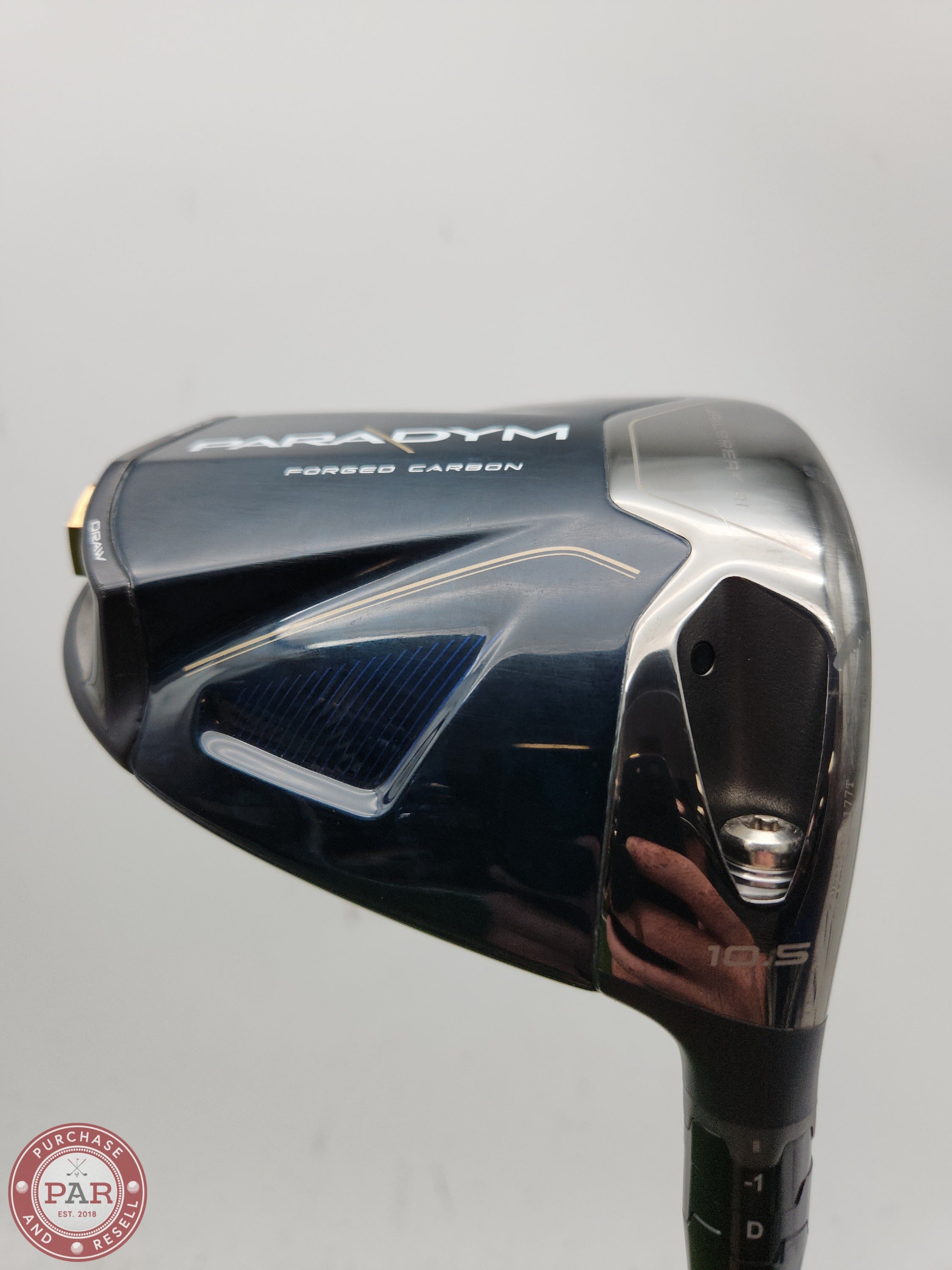 2023 CALLAWAY PARADYM DRIVER 10.5* STIFF HZRDUS BLACK GEN 4 60G +