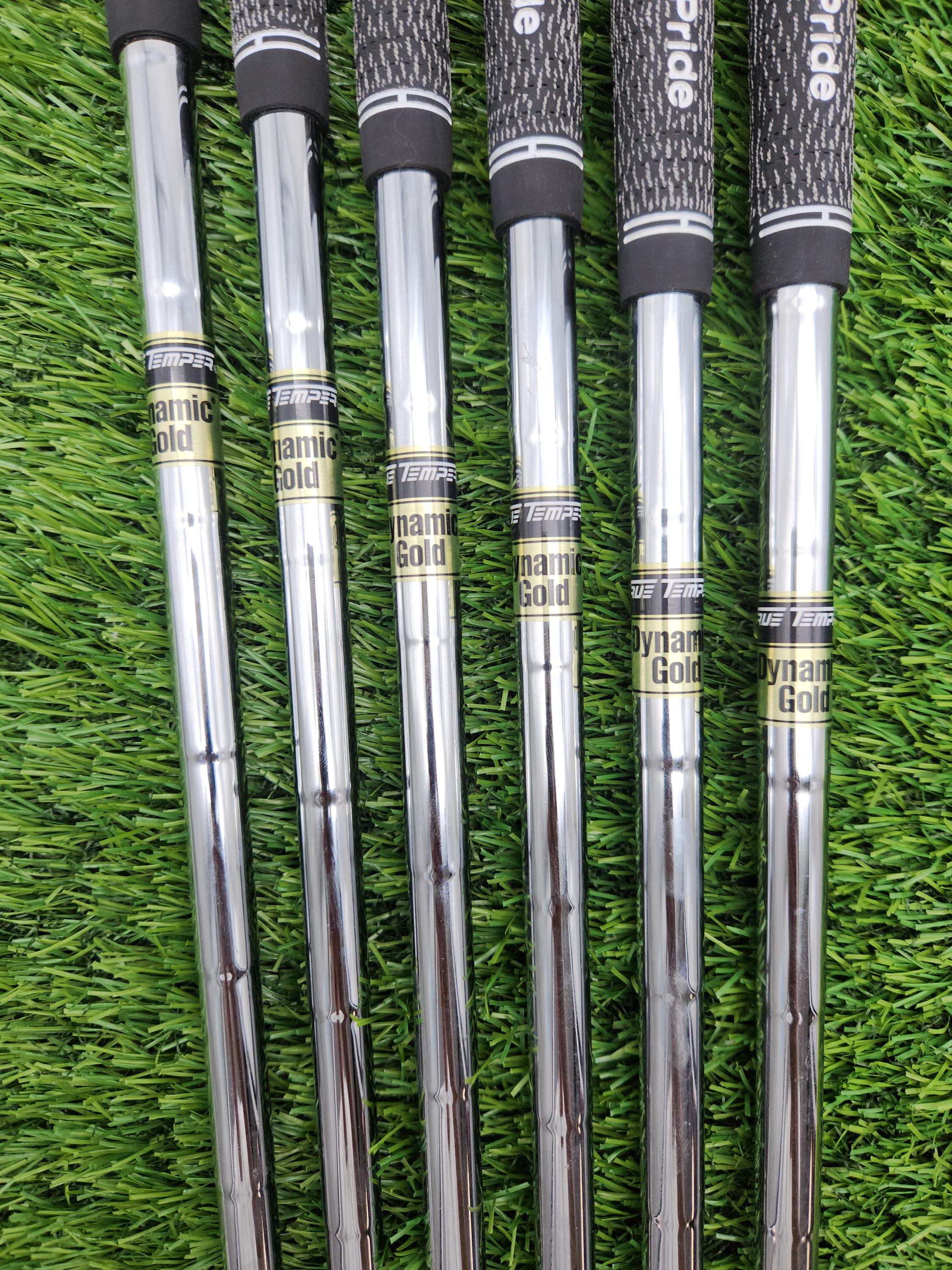 2024 CALLAWAY APEX CB IRON SET 5-PW XSTIFF TT DYNAGOLD X100 FAIR