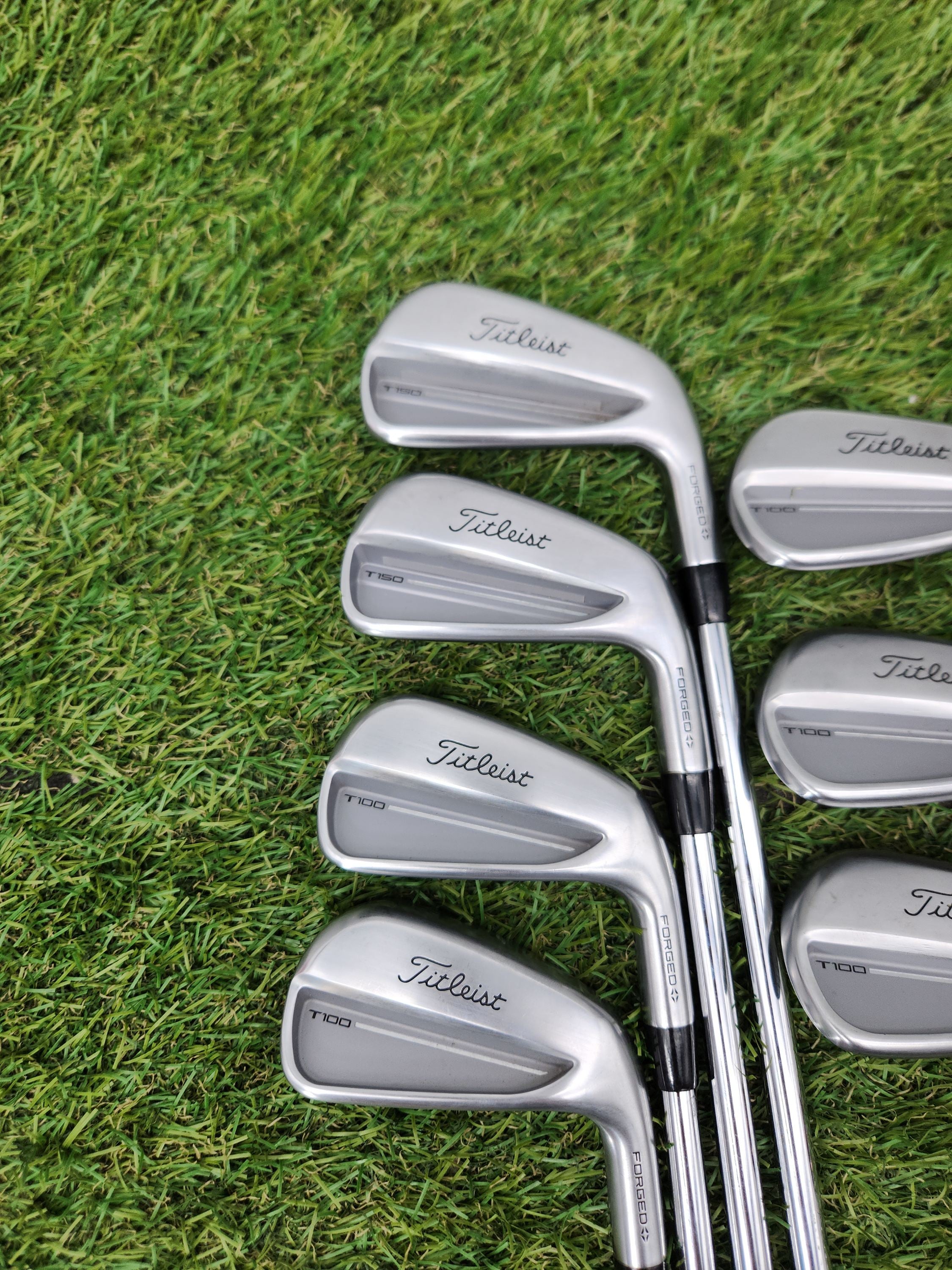 TITLEIST T100 IRON SET 4-PW XSTIFF TT DYNAGOLD TOUR ISSUE X100