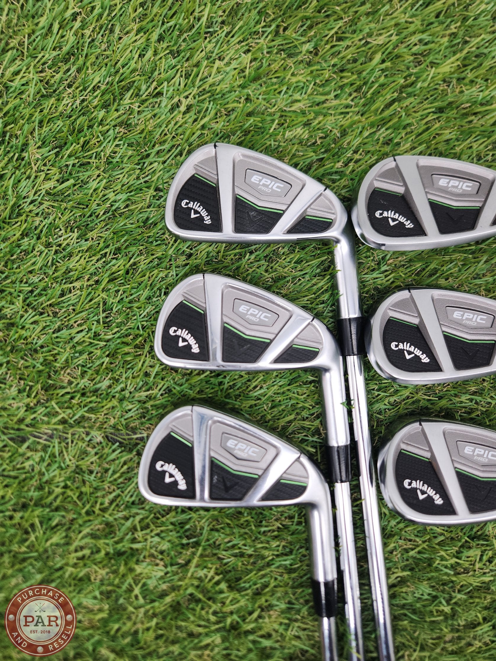 2017 CALLAWAY EPIC PRO IRON SET 5-PW STIFF PROJECTX LZ 105 6.0