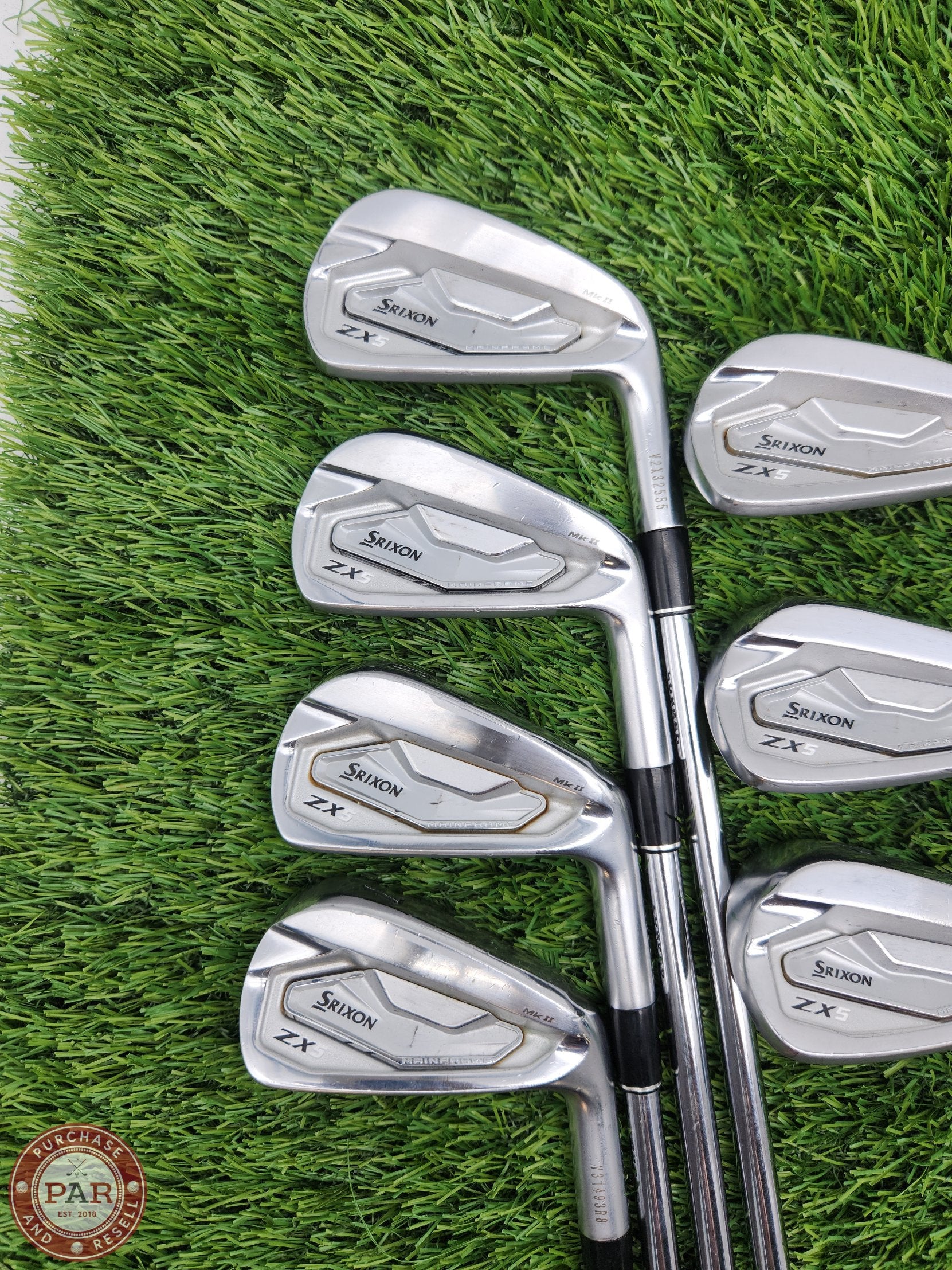 2024 SRIXON ZX5 MKII IRON SET 4-PW STIFF TT DYNAGOLD S300 GOOD