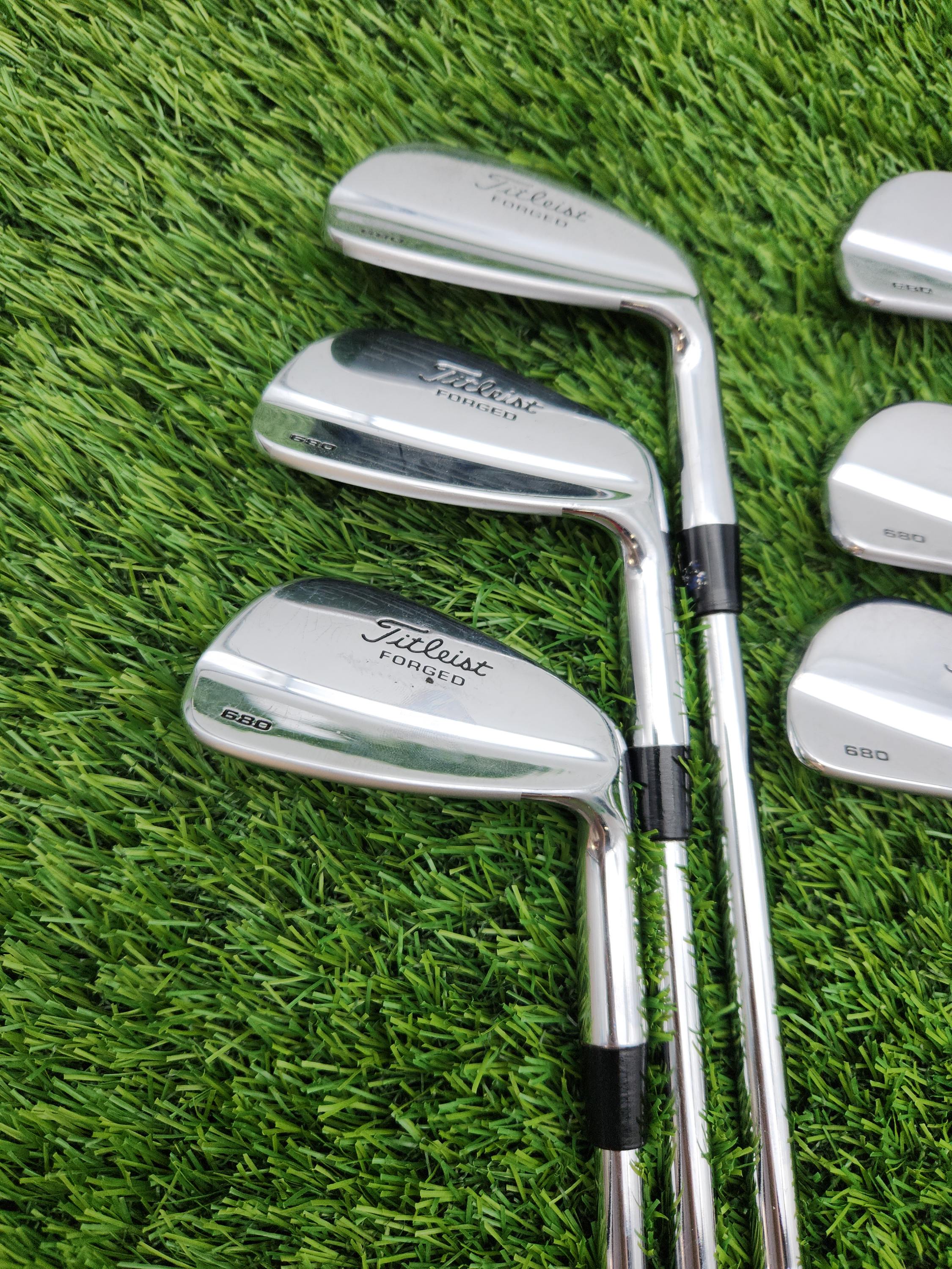 Titleist 690MBヘッドのみ 7～PW TITLEIST 690 MB FORGED IRON SET 5-PW XSTIFF STEEL SHAFT GOOD