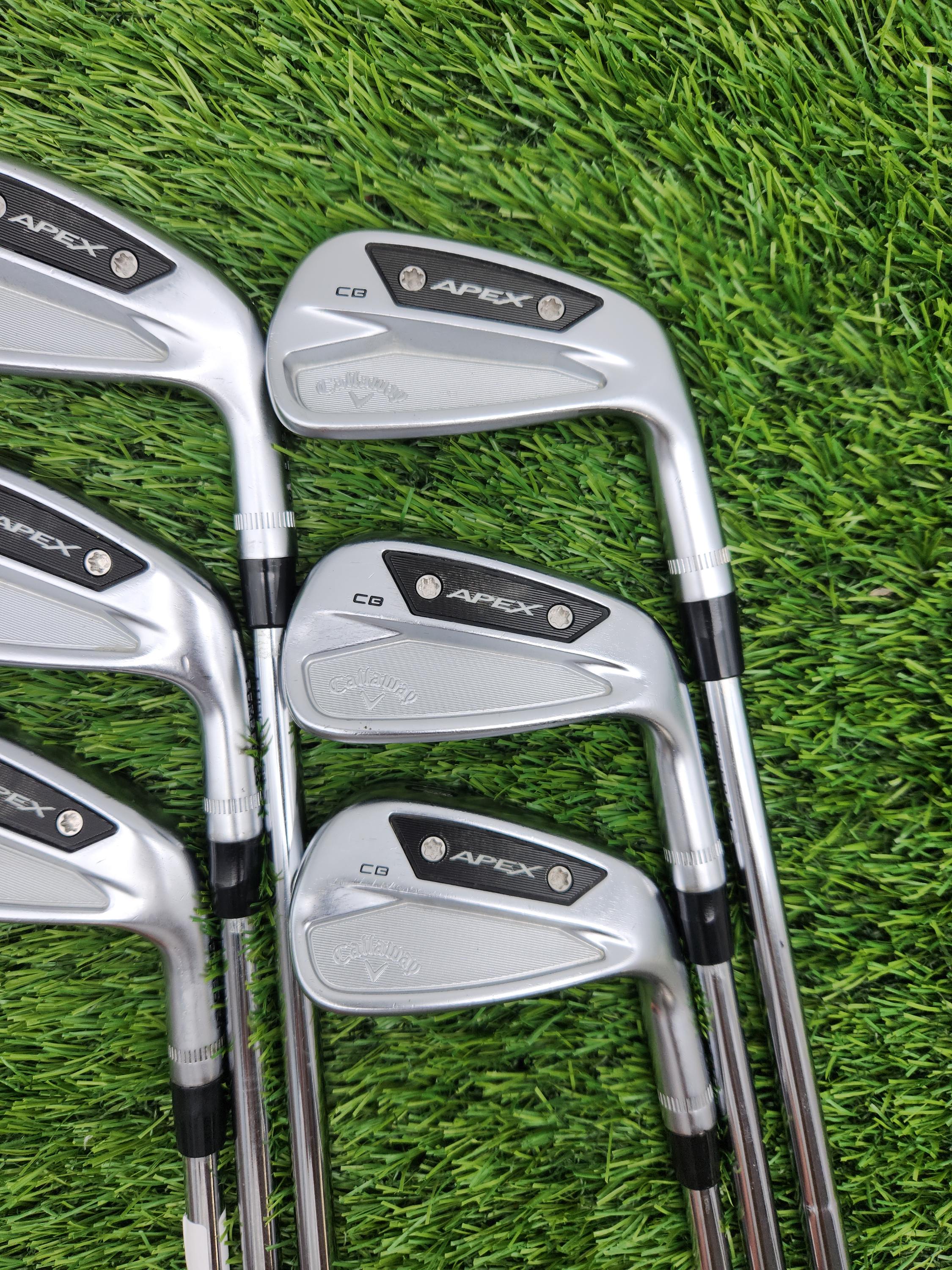 2024 CALLAWAY APEX CB IRON SET 5-PW XSTIFF TT DYNAGOLD X100 FAIR