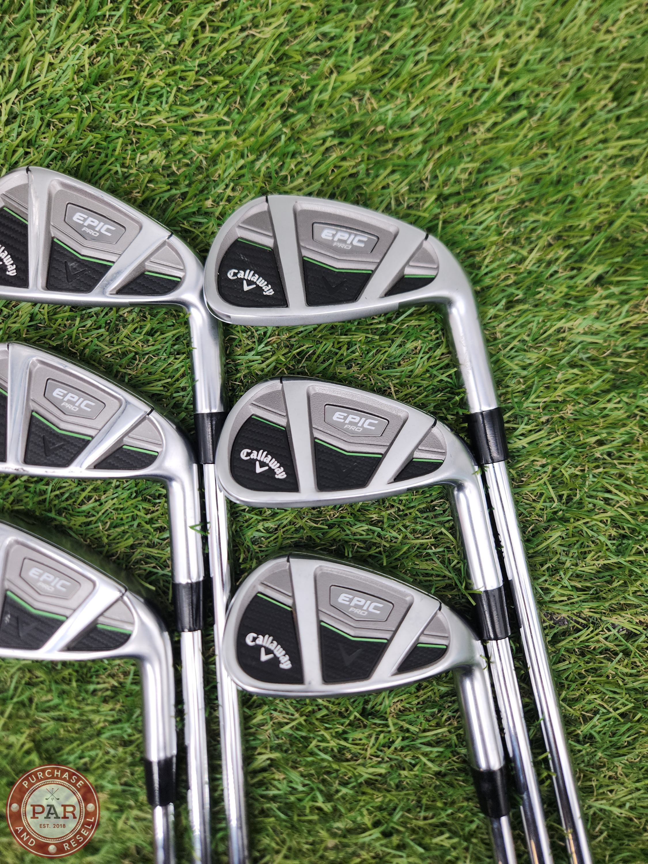 2017 CALLAWAY EPIC PRO IRON SET 5-PW STIFF PROJECTX LZ 105 6.0