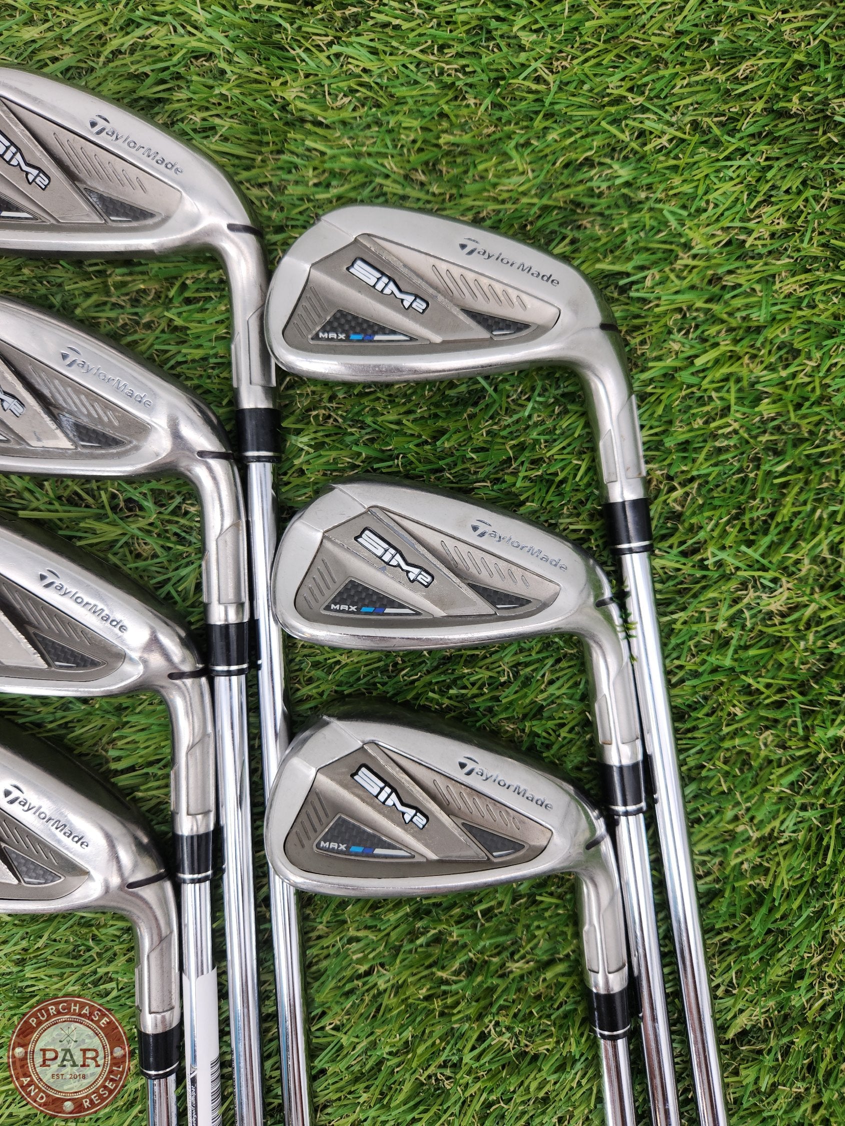 2021 TAYLORMADE SIM2 MAX IRON SET 5-GW REG KBS MAX MT 85-R