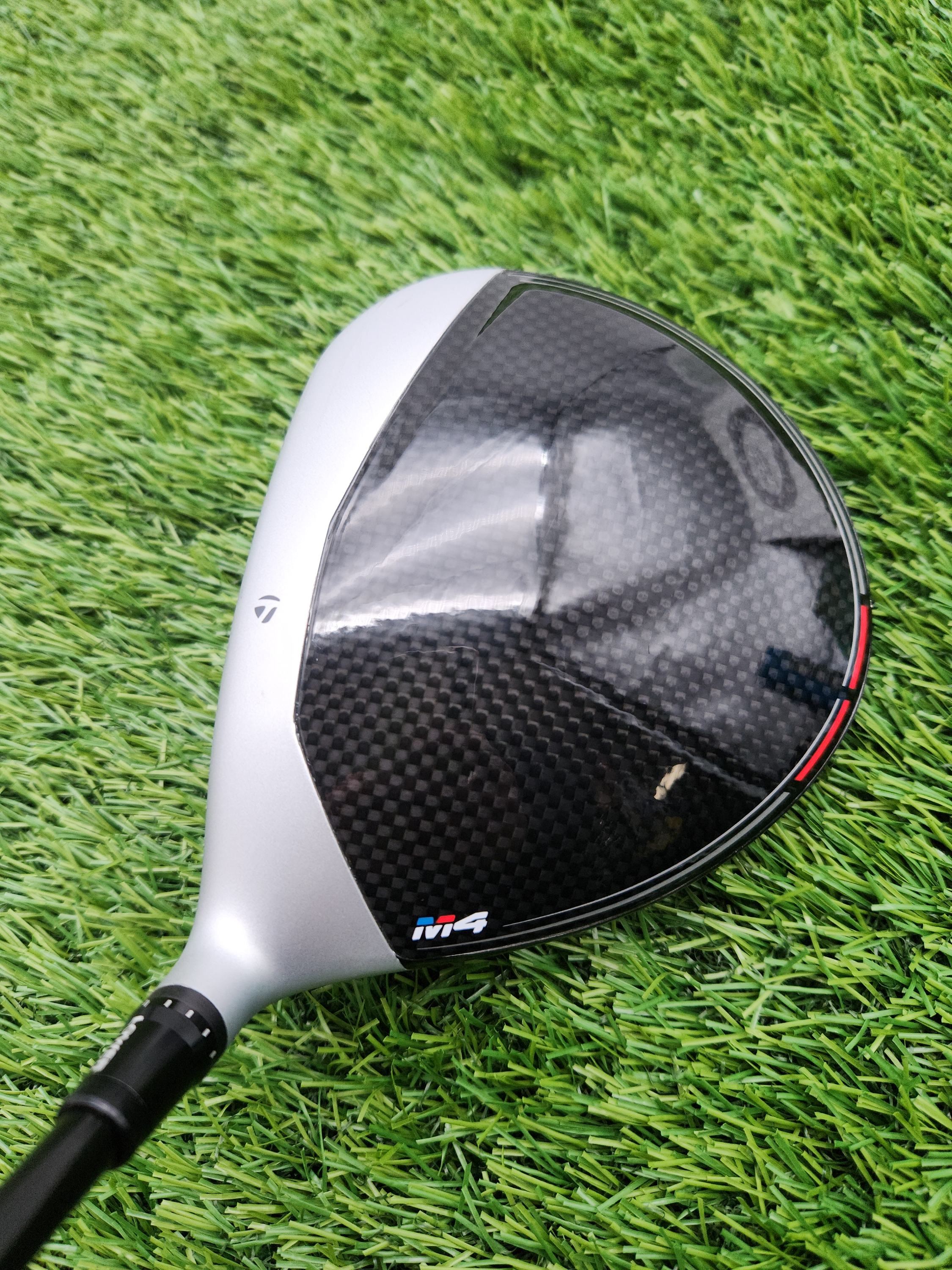 2018 TAYLORMADE M4 D TYPE DRIVER 9.5* STIFF FUJI ATMOS RED +HC