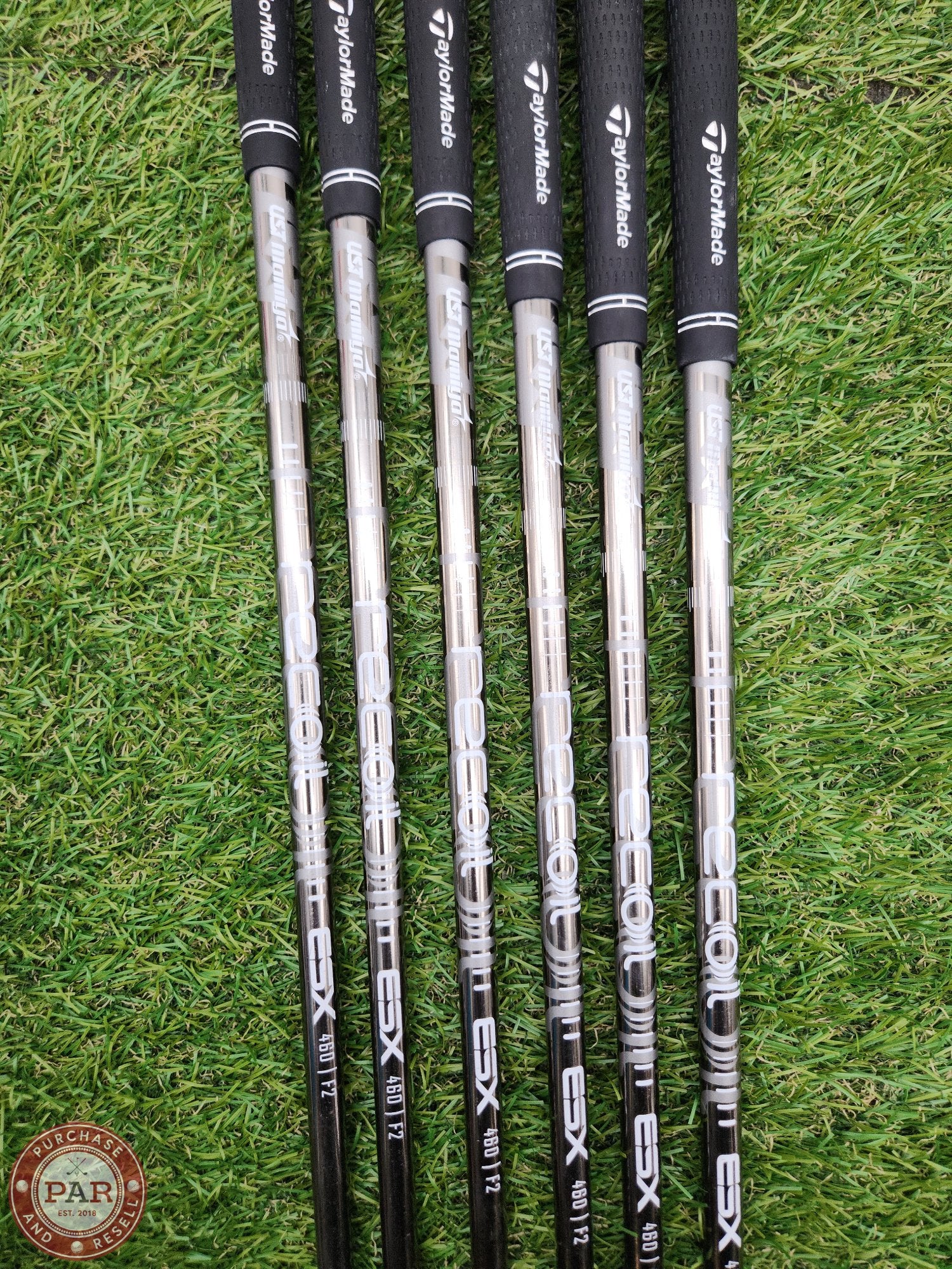 2023 TAYLORMADE P790 IRON SET 5-PW SENIOR MAMIYA RECOIL ESX 460 F2