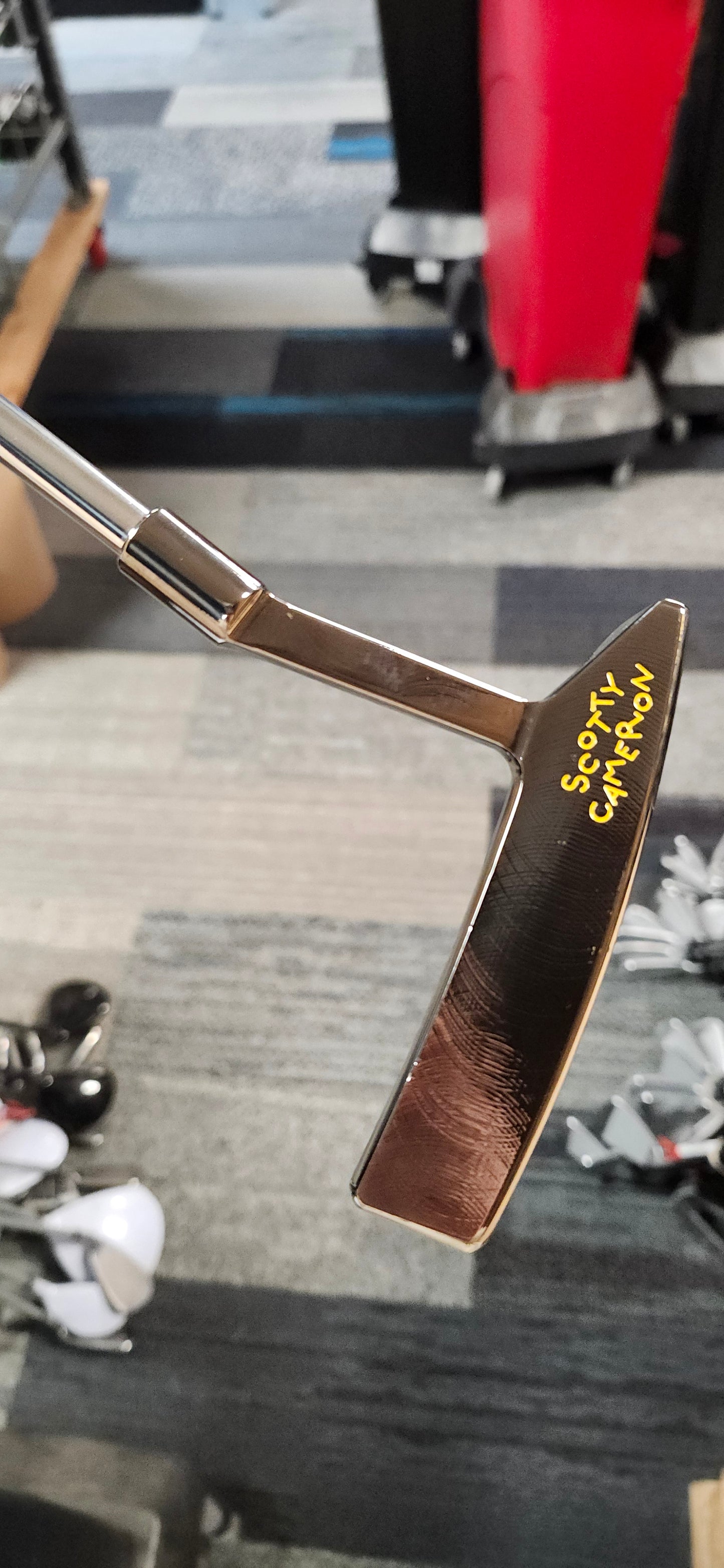 SCOTTY CAMERON STUDIO DESIGN 1.5 PUTTER SCOTTY GRIP 34" 340G +HC VERYGOOD