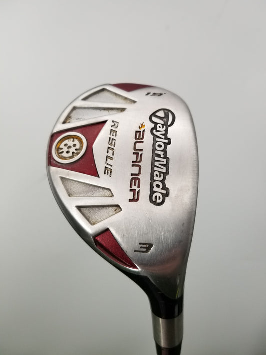 2007 TAYLORMADE BURNER RESCUE 3HYBRID 19*STIFF ALDILA NV HYBRID 85 FAIR