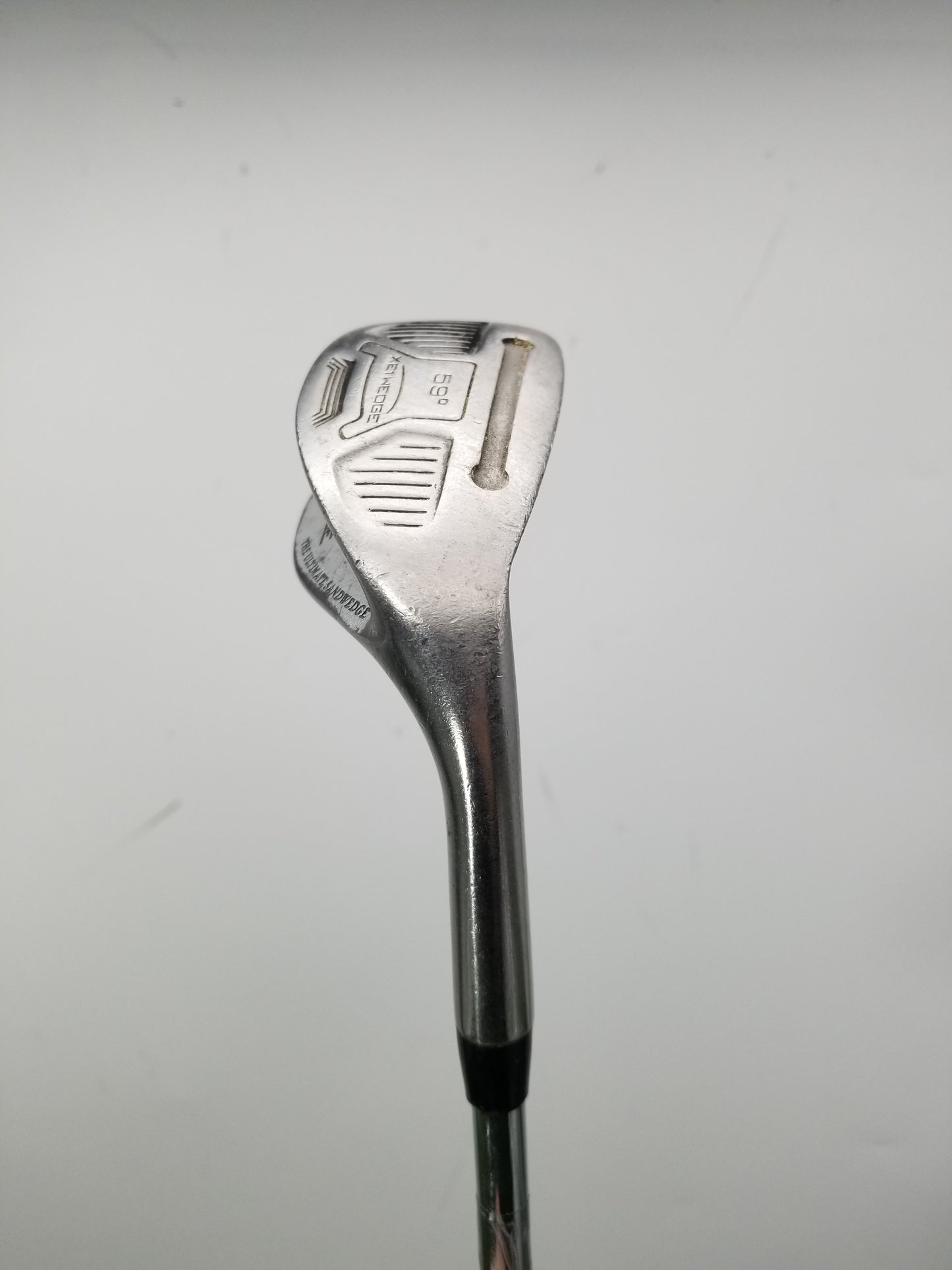 XE1 WEDGE THE ULTIMATE SAND WEDGE 59* WEDGE FLEX STEEL SHAFT 35" FAIR