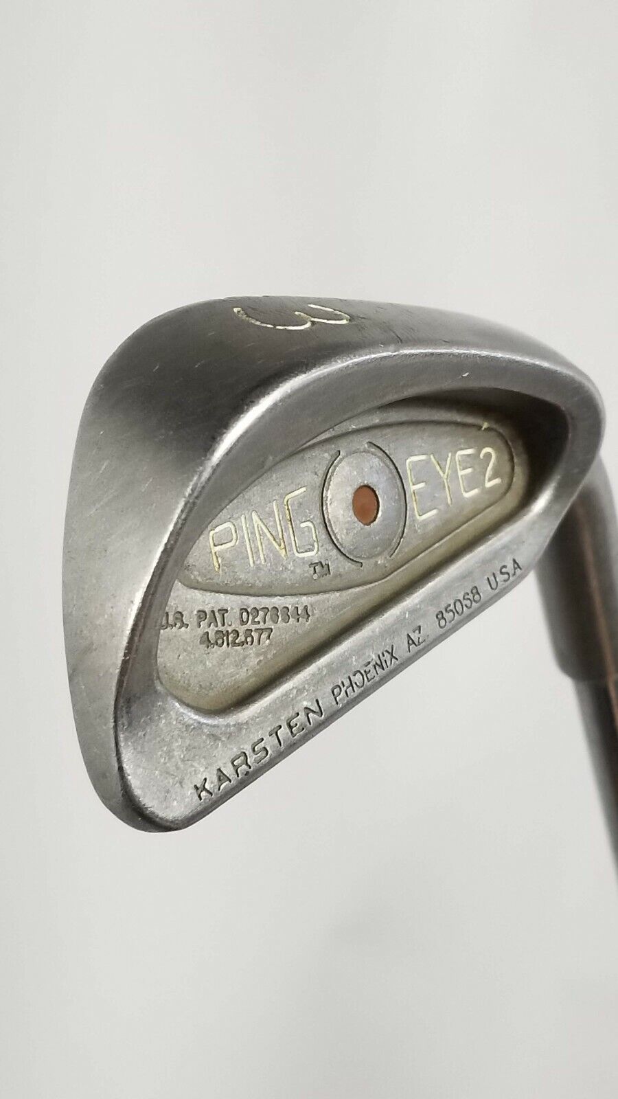 PING EYE-2 3-IRON STIFF PING ZZ-LITE SHAFT BROWN DOT GOOD