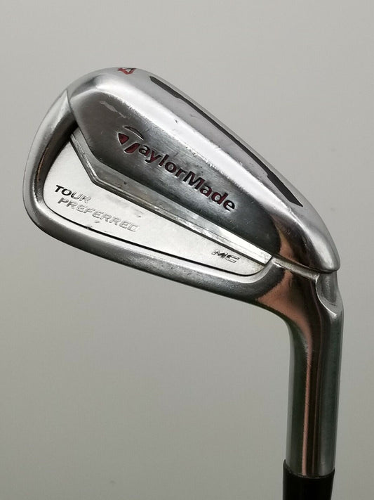 TAYLORMADE TP MC 4 IRON XSTIFF NO LABEL STEEL SHAFT GOOD