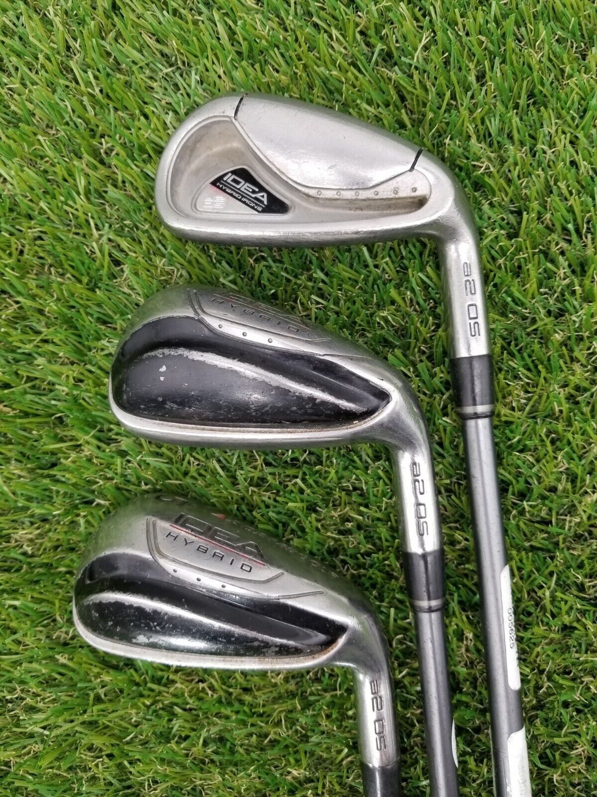 ADAMS IDEA A2 OS IRON SET 5-PW STIFF PROLAUNCH-HL BLUE GOOD