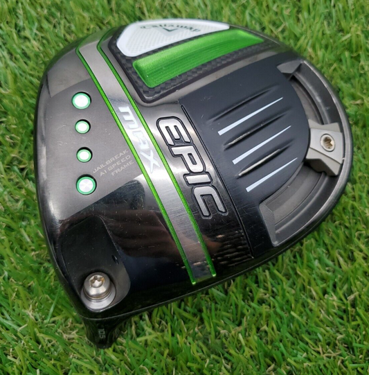 LEFTY CALLAWAY EPIC MAX DRIVER 10.5* CLUBHEAD ONLY GOOD