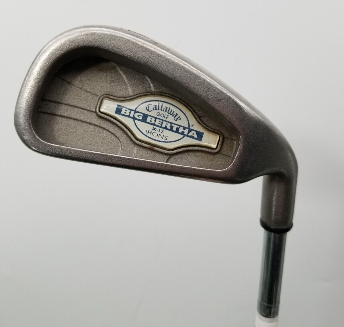 CALLAWAY BIG BERTHA X12 4IRON STIFF MEMPHIS 10 38.5" VERYGOOD