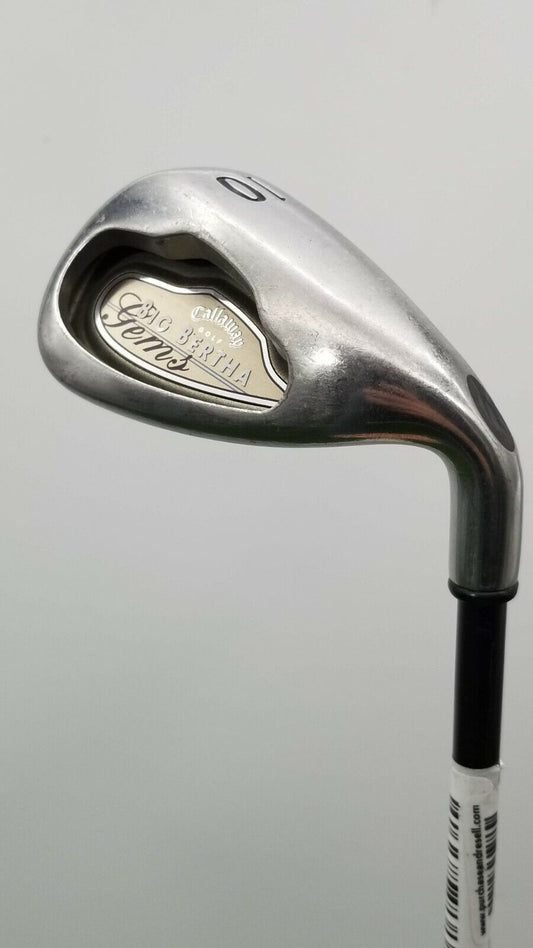 CALLAWAY BIG BERTHA GEMS 10-IRON LADIES CALLAWAY GEMS GRAPHITE GOOD