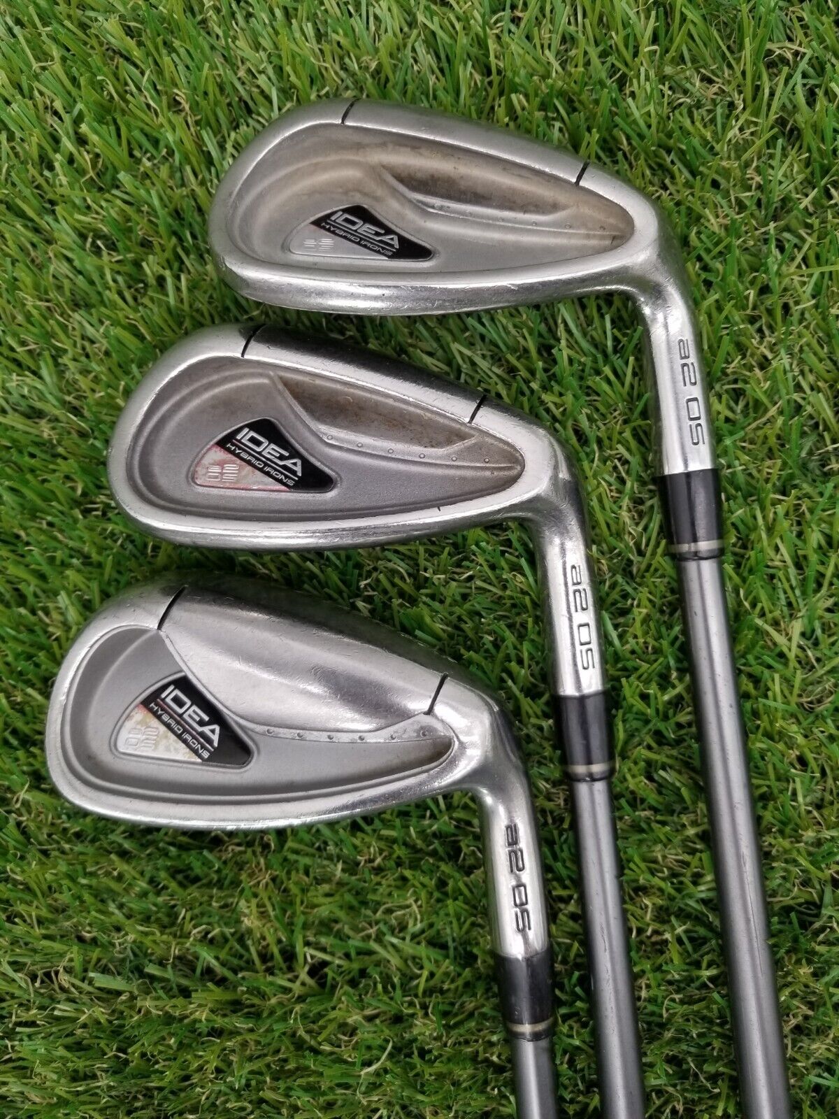 ADAMS IDEA A2 OS IRON SET 5-PW STIFF PROLAUNCH-HL BLUE GOOD