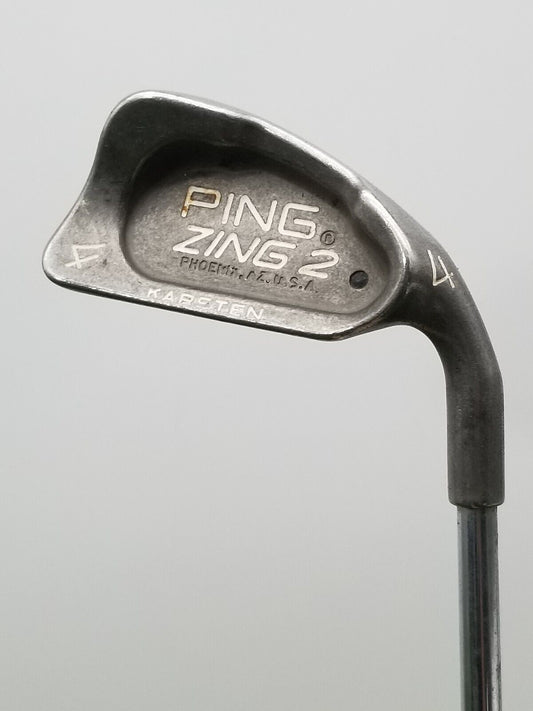 PING ZING 2 4 IRON STIFF PING JZ STEEL SHAFT PENCISE BLACK DOT GOOD