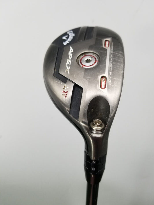 2021 CALLAWAY APEX 4HYBRID 21* REGULAR FLEX RECOIL DART F3 75 39.5" GOOD