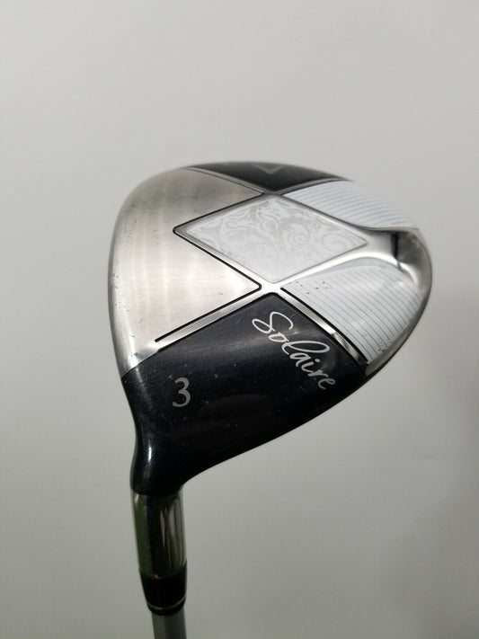 LEFTY CALLAWAY SOLAIRE 3 WOOD 17* LADIES CALLAWAY 55 GOOD