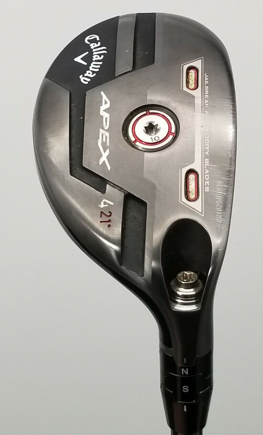 2021 CALLAWAY APEX 4 HYBRID 21* SENIOR RECOIL DART 75H SHAFT +HC VERYGOOD