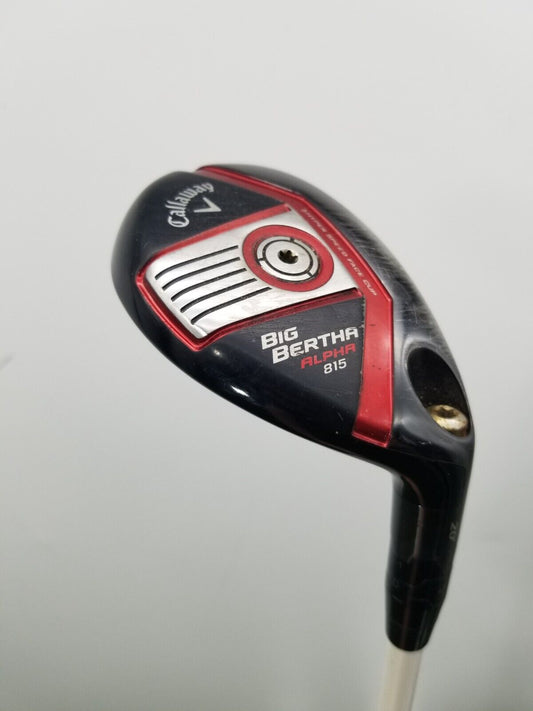 CALLAWAY BIG BERTHA ALPHA 815 3 HYBRID 20* STIFF FUJI SPEEDER 865 40" GOOD