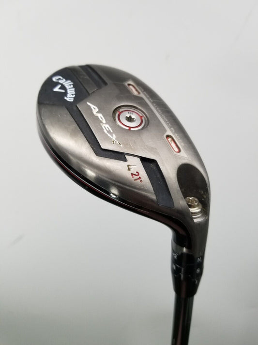 2021 CALLAWAY APEX 4HYBRID 21* REGULAR FLEX RECOIL DART F3 75 39.5" GOOD