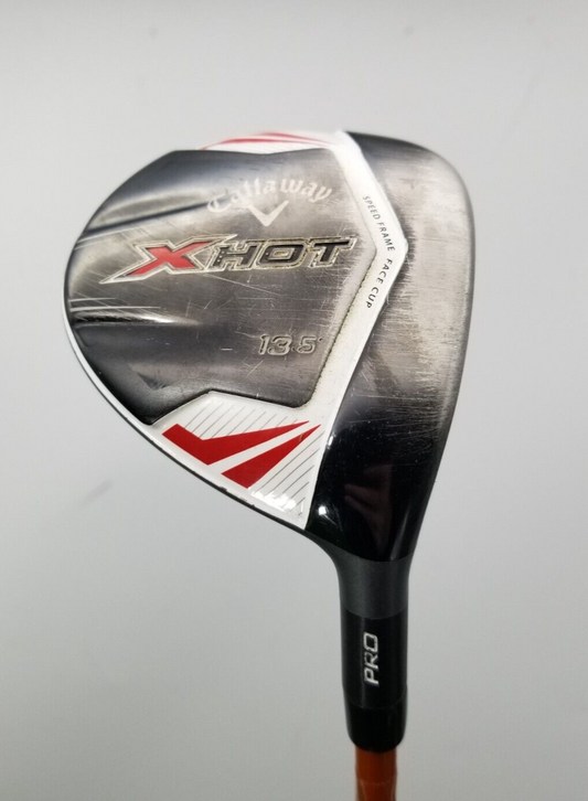 CALLAWAY X HOT PRO FAIRWAY WOOD 13.5* STIFF GRAPHITE DESIGN TOUR AD DI-7 GOOD