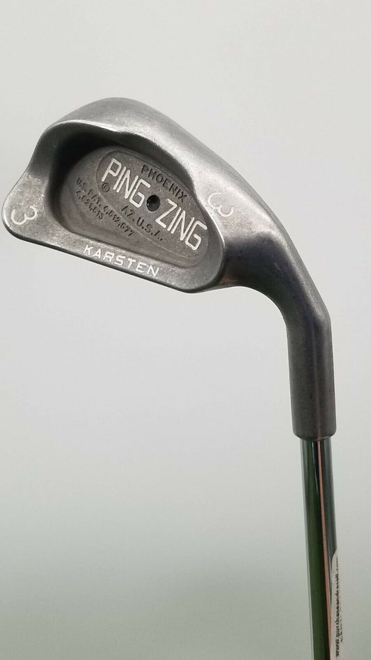 PING ZING 3-IRON STIFF PING KT-M STEEL SHAFT (BLACK DOT) FAIR