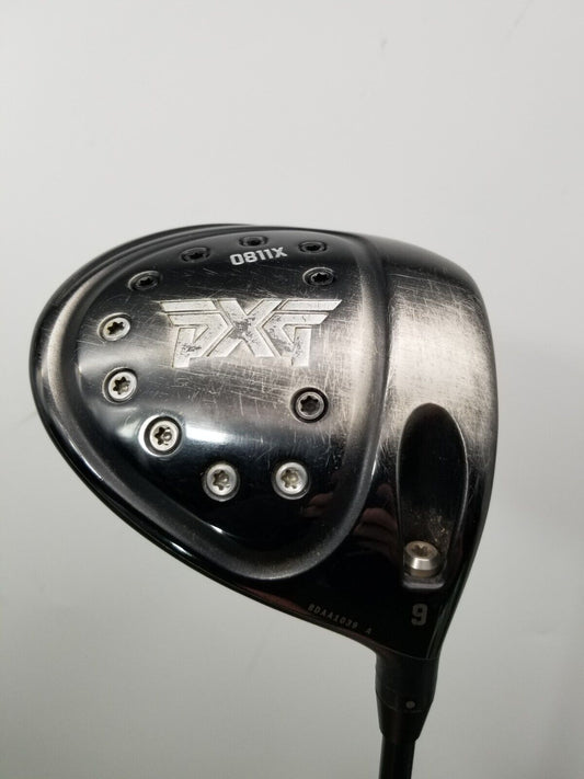 PXG 0811X DRIVER 9* XSTIFF PROJECTX HZRDUS HANDCRAFTED 62G GOOD